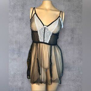 Escante Maid Nighty with Thong - Unworn and Ready to Mesmerize!